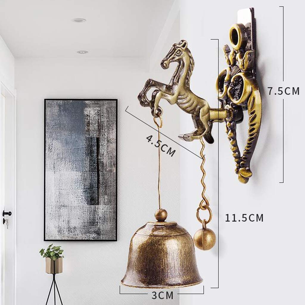 馬 金属製 オブジェ ベル 鈴 高さ約15cm 風鈴 インテリア」の人気商品一覧